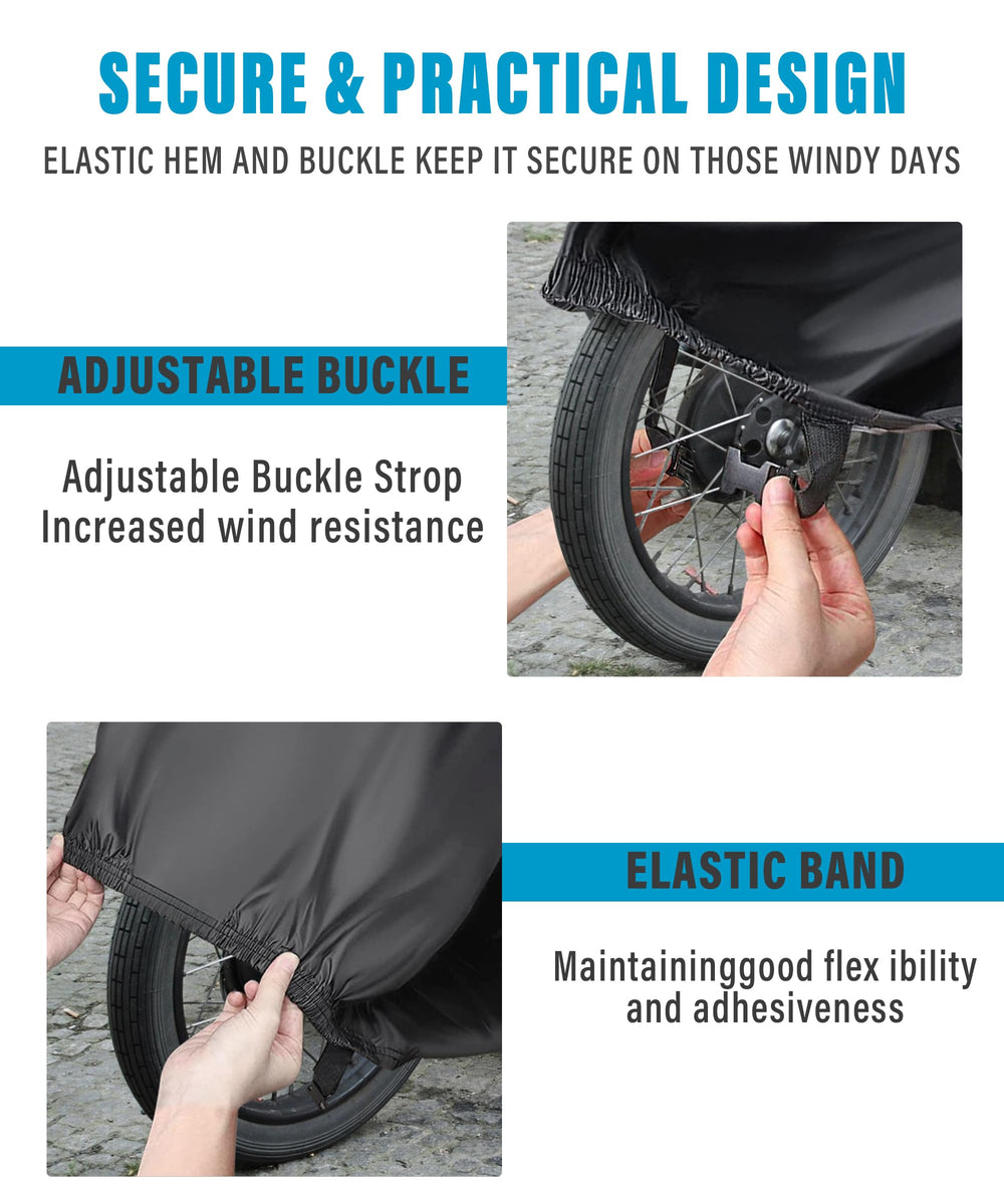 Qziulr Zlirfy all-around protection against dirt, rain, snow, and sun.