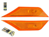 QZQ LED side-marker lamp front view for Honda Civic improves visibility