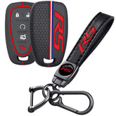 QZXIAOGU RS emblem key fob cover for Camaro RS offers durable protection.