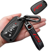 QZXIAOGU RS emblem keychain protection guards Camaro RS key fob against scratches