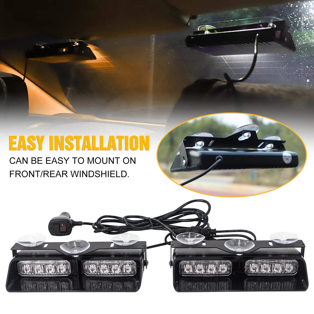 XRIDONSEN amber and white LEDs delivering reliable warning signals