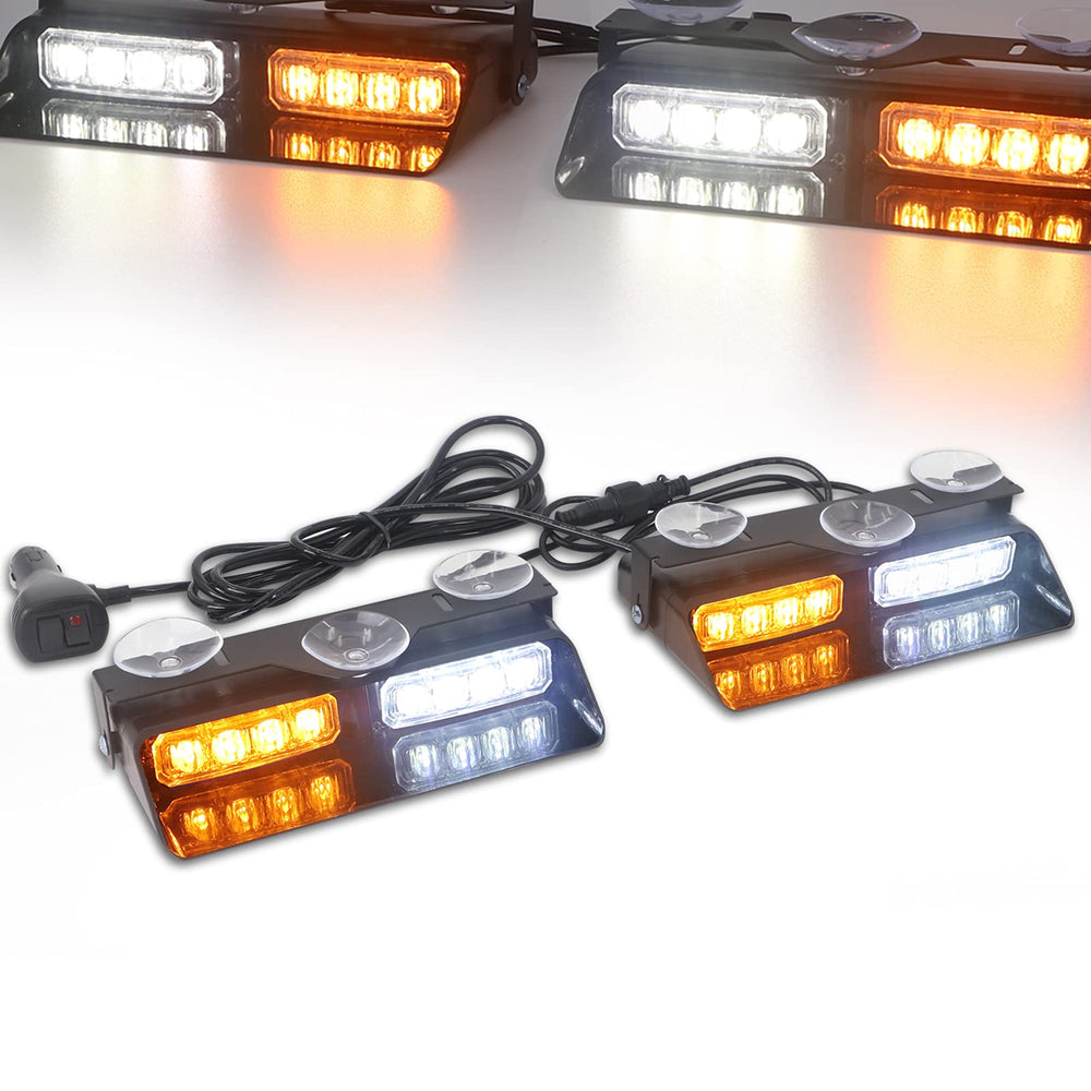 XRIDONSEN two-piece dash light layout across two spaces