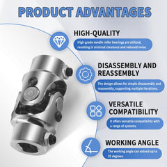 RABROPAR 35 degree max angle enables flexible steering geometry