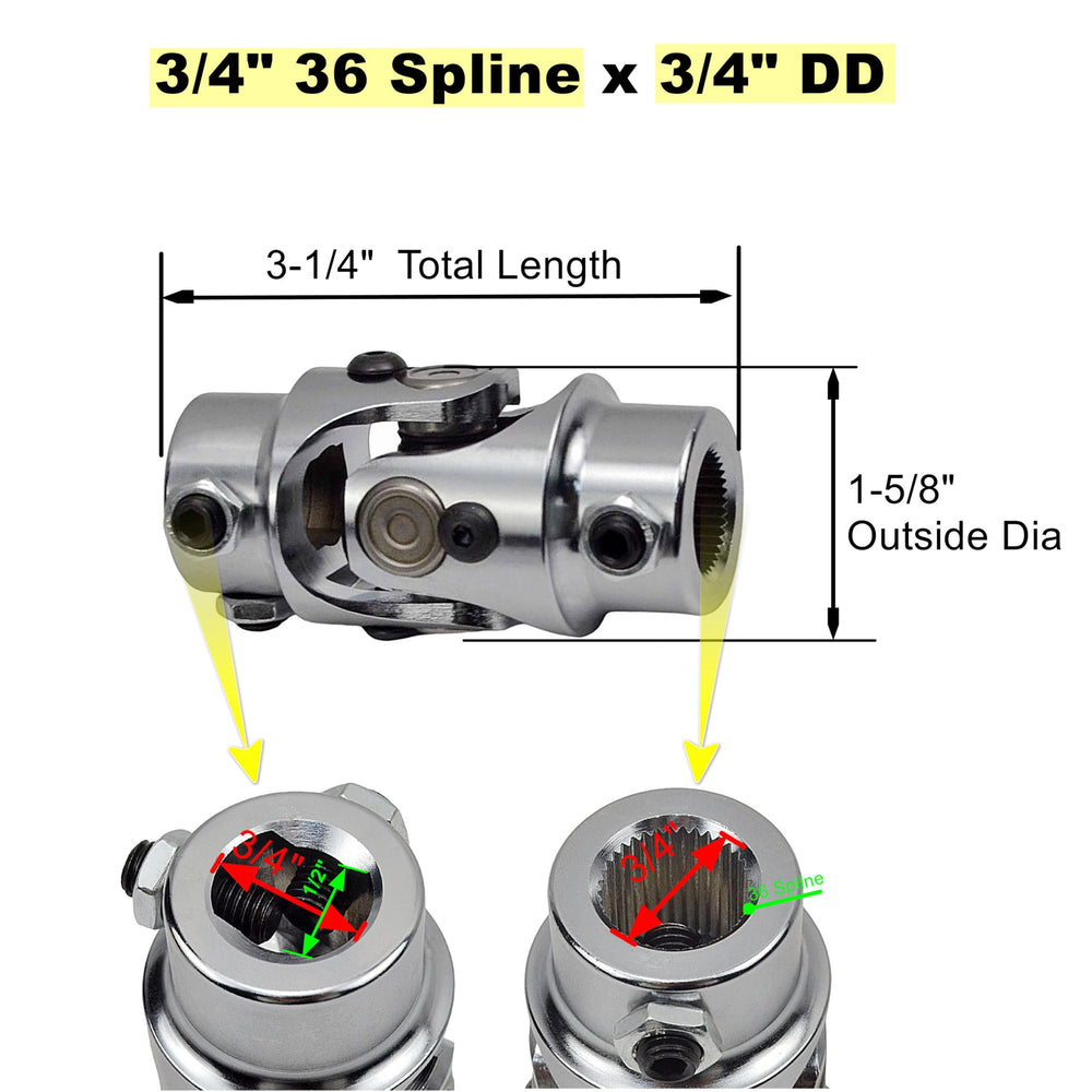 Chrome-plated finish on RABROPAR joint resists corrosion in demanding environments.