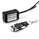 RACBOX LED light bar remote control enables quick on/off operation.