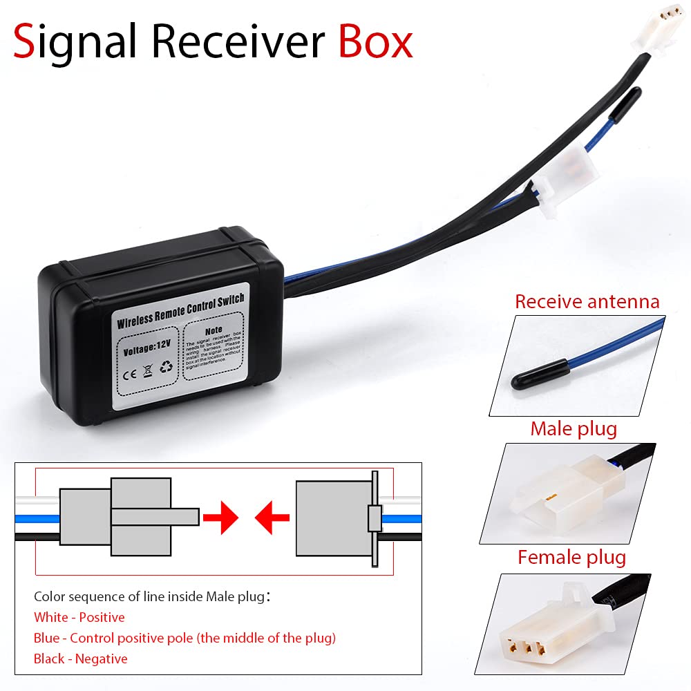 RACBOX 3-pin connectors simplify reliable wiring connections.