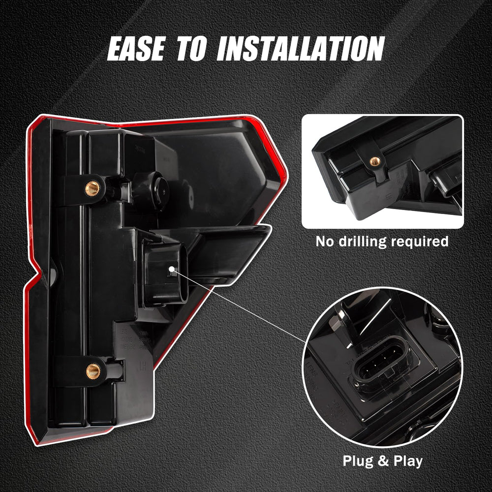 Raceast IP67 rated tail light proving dustproof and waterproof performance