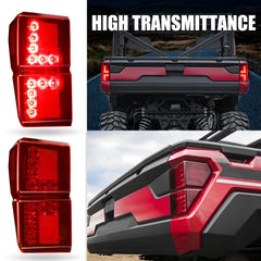 Raceast plug-and-play tail light for easy Polaris Ranger installation