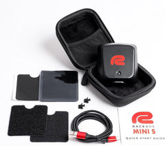RaceBox Mini S app integration panel makes data review easy.