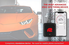 RaceBox Mini S onboard storage session enables offline data capture.