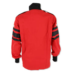 RaceQuip 111017RQP driving jacket back view displays high back collar and coverage.