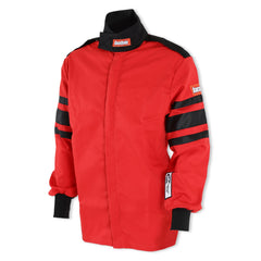 RaceQuip 111017RQP driving jacket epaulets showcase rugged styling with durable details.