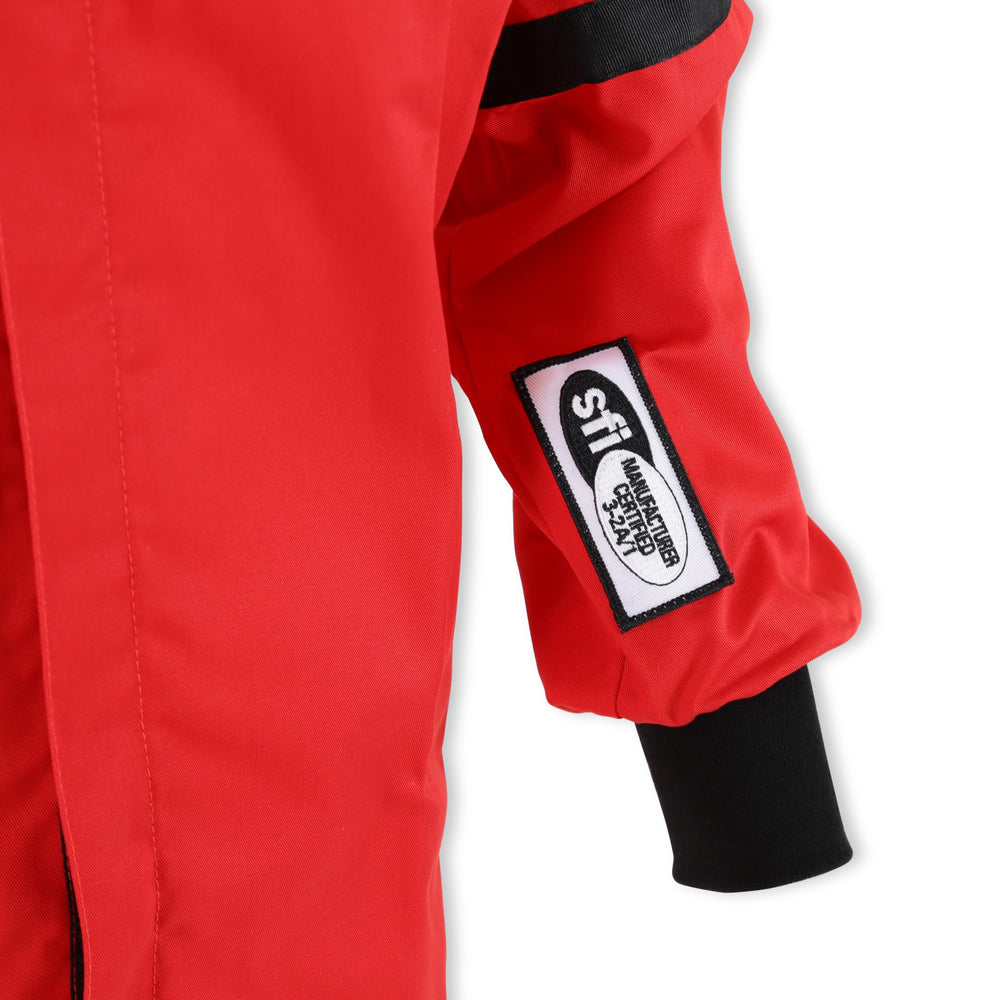 RaceQuip 111017RQP driving jacket material texture hints at durable, breathable fabric.