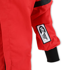 RaceQuip 111017RQP driving jacket material texture hints at durable, breathable fabric.