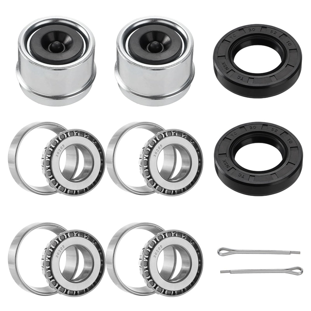 Racewill 30205 bearings kit close-up for smooth trailer operation.
