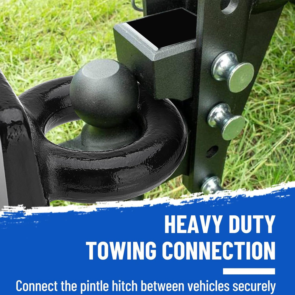 Racewill black powder-coated finish resists corrosion in all-weather environments.