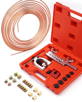 RaceWill 25 ft brake line kit laid out for versatile automotive installations.