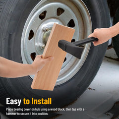 Racewill dust barrier reduces wear by sealing bearing chamber from dust and water.