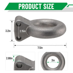 Racewill channel bracket compatibility image shows installation options