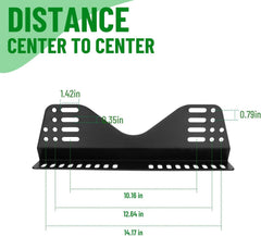 Racewill seat mounting kit enabling flexible installation options.