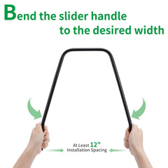Racewill Seat Slider heavy-duty steel construction for durable support