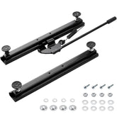 Racewill Seat Slider Kit front view highlighting solid build for universal compatibility.