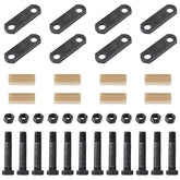 Racewill tandem axle trailer shackle bolts for secure mounting and corrosion resistance