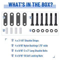 Racewill kit layout showing all components in the assembly pack