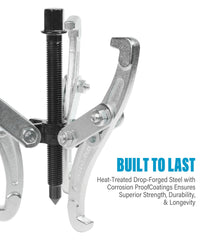 RACOONA bearing puller shown providing damage-free disassembly
