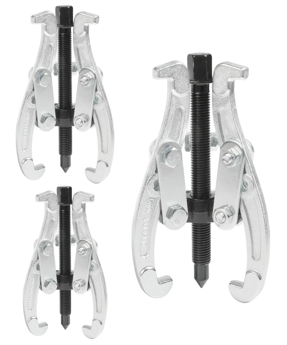 RACOONA gear puller 3in showing compact strength for tight gear removal