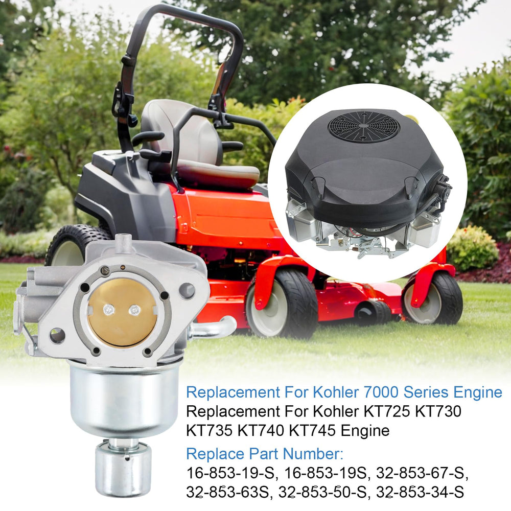 RADHLBNIU air filter included for cleaner air and longer carburetor life.