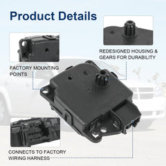 RADHLBNIU blend door close-up for Dodge Caliber, emphasizing durable materials.
