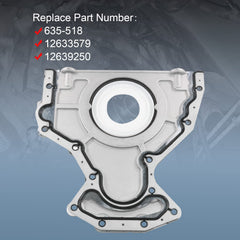 RADHLBNIU rear main seal kit for 2012 Chevy Express 1500, installation-ready with gasket and hardware.