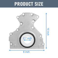 RADHLBNIU rear main seal kit for 2014 Chevy Express 2500, robust die-cast aluminum construction.