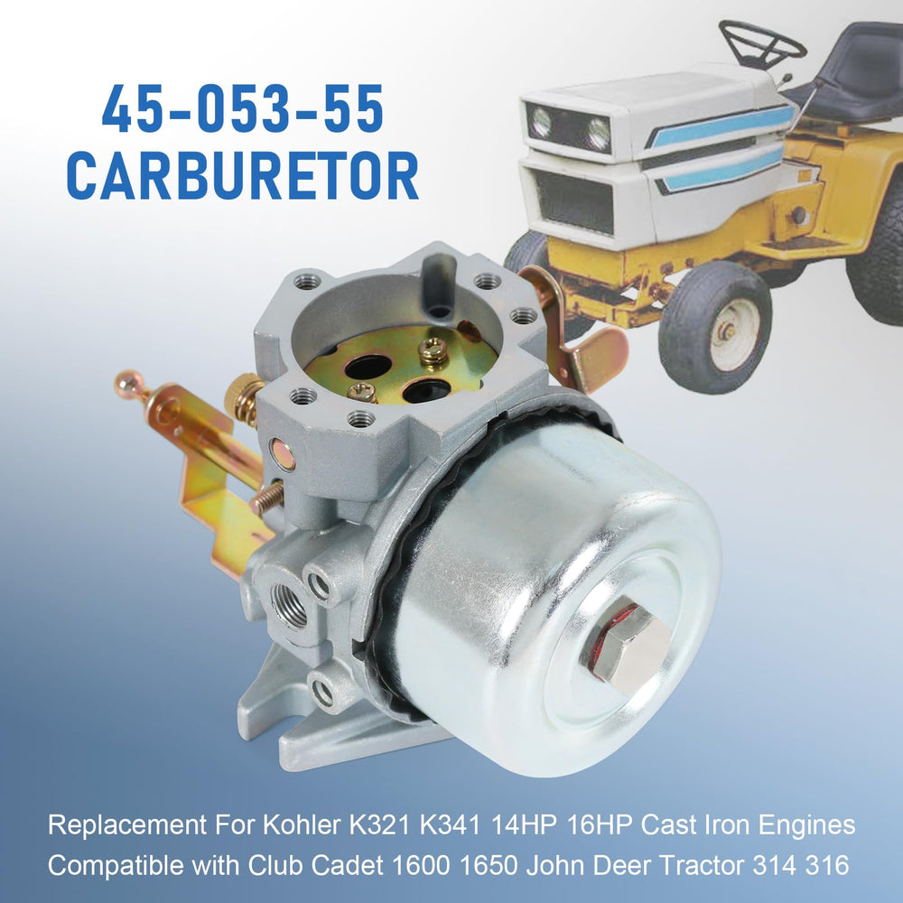 RADHLBNIU carburetor for Kohler K341 visual, reliable fit for 14-16HP engines