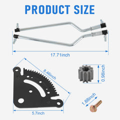 RADHLBNIU pinion gear supports accurate steering response.