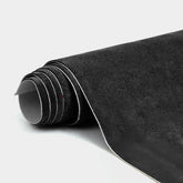RadiantDecor Premium Black Suede Wrap close-up showing luxe nap texture and rich color.