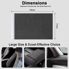 RadiantDecor premium suede wrap adhesion technology delivers strong, residue-free bonding