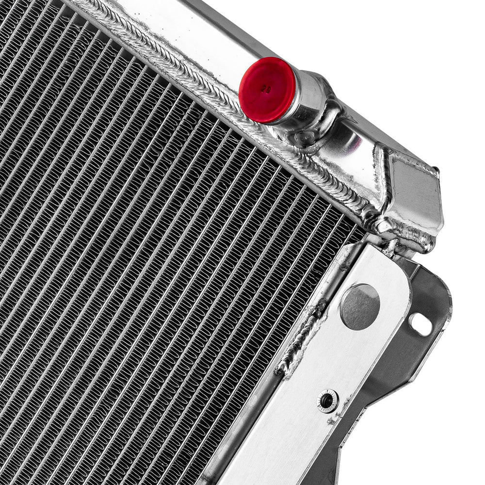 3-row design view emphasizing enhanced heat dissipation