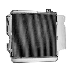 Transmission oil cooler attachment visible on the RADREPLA radiator