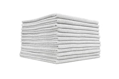 The Rag Company Edgeless Pearl 12-pack in ice grey ideal for professional detailing.