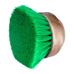 RaggTopp Premium Brush bristles close-up — soft, strong NYLEX for safe top cleaning.