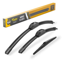 RaidBee 26-inch front wiper blade for clear rain visibility.