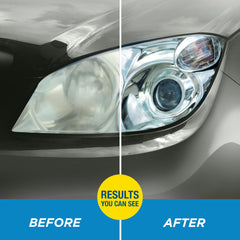 Rain-X 610153 application process guides easy headlight restoration at home.