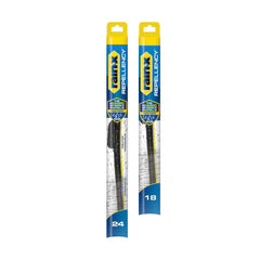 Rain-X repellency wiper blade, 24-inch, delivering clearer visibility in rain.