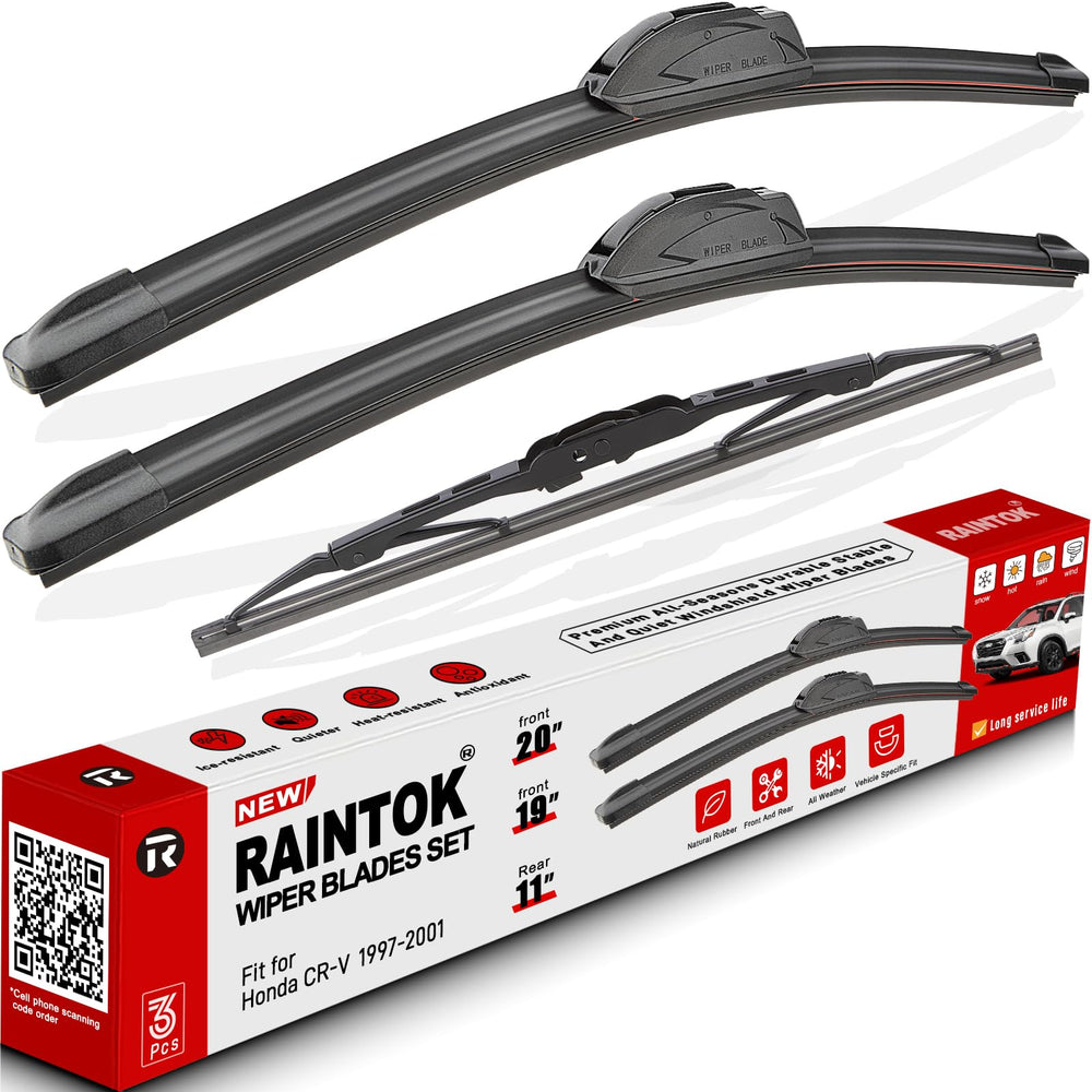 RAINTOK CR-V front 20-inch wiper blade for clear rain visibility