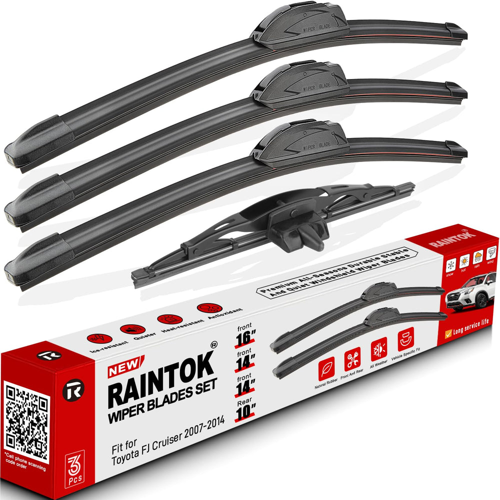 RAINTOK FJ Cruiser 16 inch front wiper blade for clear daytime visibility