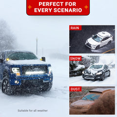 RAINTOK wipers in rain show dependable performance on Prius.