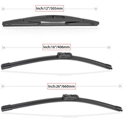 RAINTOK zinc-alloy-base wiper emphasizes stable contact on the windshield.