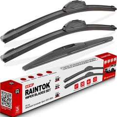 RAINTOK front 24-inch wiper blade for Mitsubishi Outlander Sport delivers clear visibility in rain